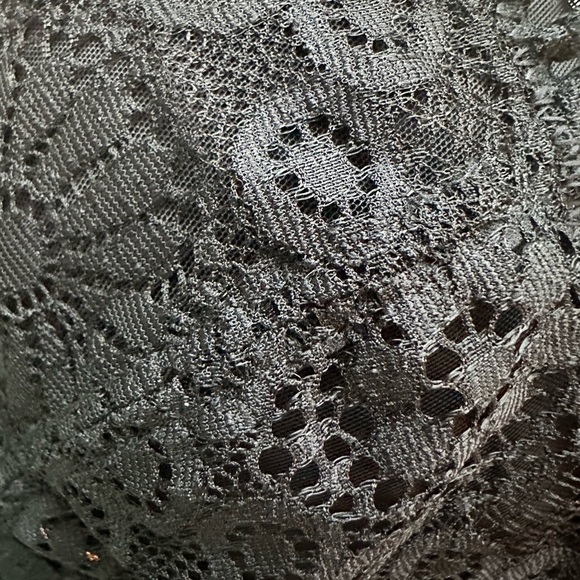 Aerie Black NWT black real power push up lace bra size 32A romantic fairy - Picture 6 of 8